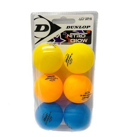Nitro Table Tennis Balls- Set of 6